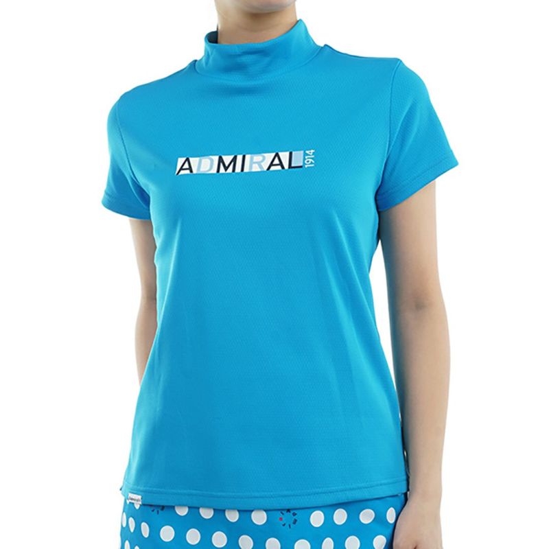 アドミラル ゴルフ Admiral GOLF レディース レディース カラタッチ ドライモックシャツ ADLA532 詳細4