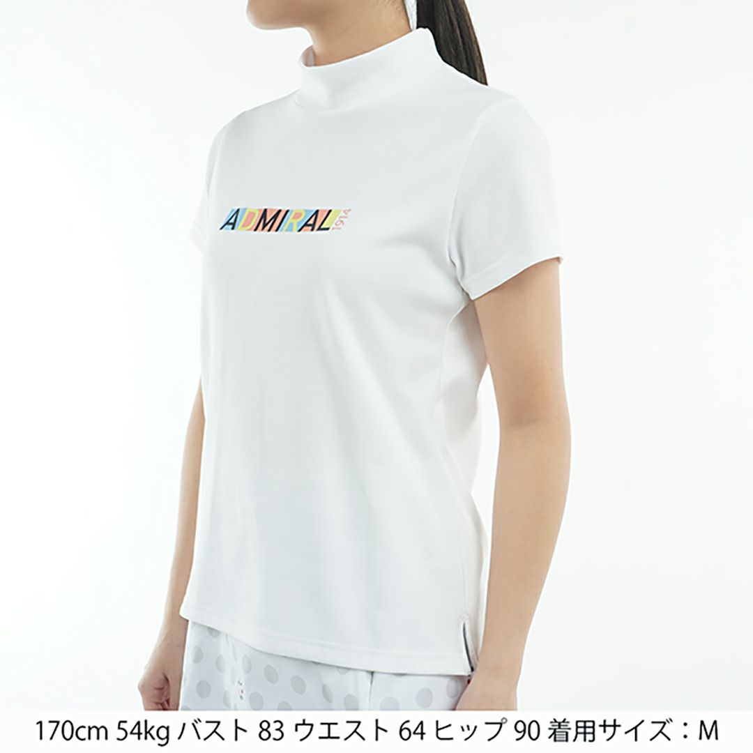 アドミラル ゴルフ Admiral GOLF レディース レディース カラタッチ ドライモックシャツ ADLA532 詳細7