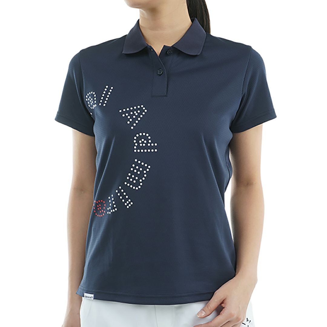 アドミラル ゴルフ Admiral GOLF レディース レディース カラタッチ ドライポロシャツ ADLA533 詳細1