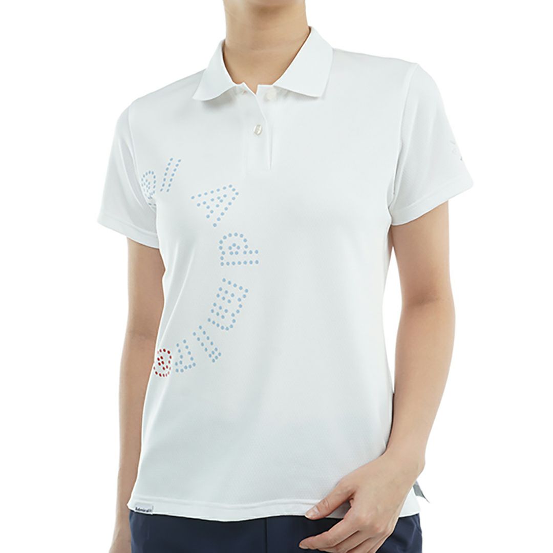アドミラル ゴルフ Admiral GOLF レディース レディース カラタッチ ドライポロシャツ ADLA533 詳細2
