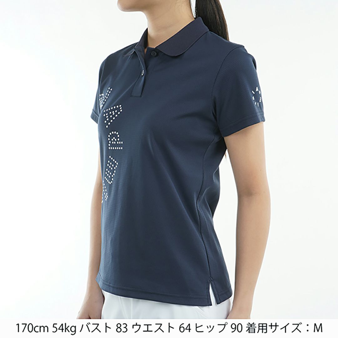 アドミラル ゴルフ Admiral GOLF レディース レディース カラタッチ ドライポロシャツ ADLA533 詳細5