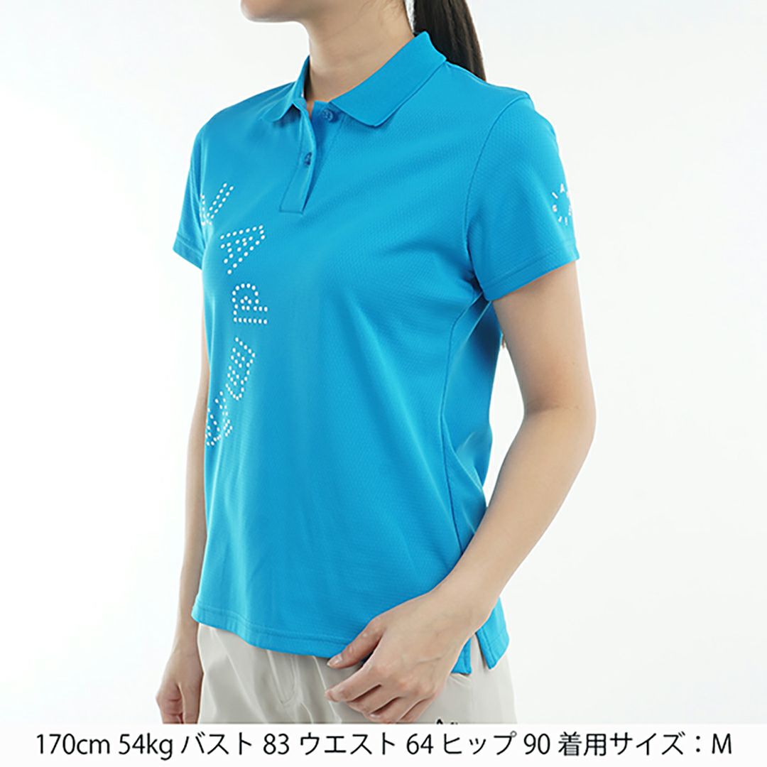 アドミラル ゴルフ Admiral GOLF レディース レディース カラタッチ ドライポロシャツ ADLA533 詳細9