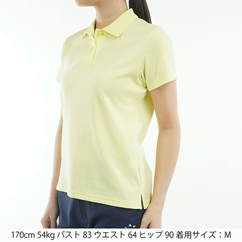 アドミラル ゴルフ Admiral GOLF レディース レディース カラタッチ ドライポロシャツ ADLA533 詳細11