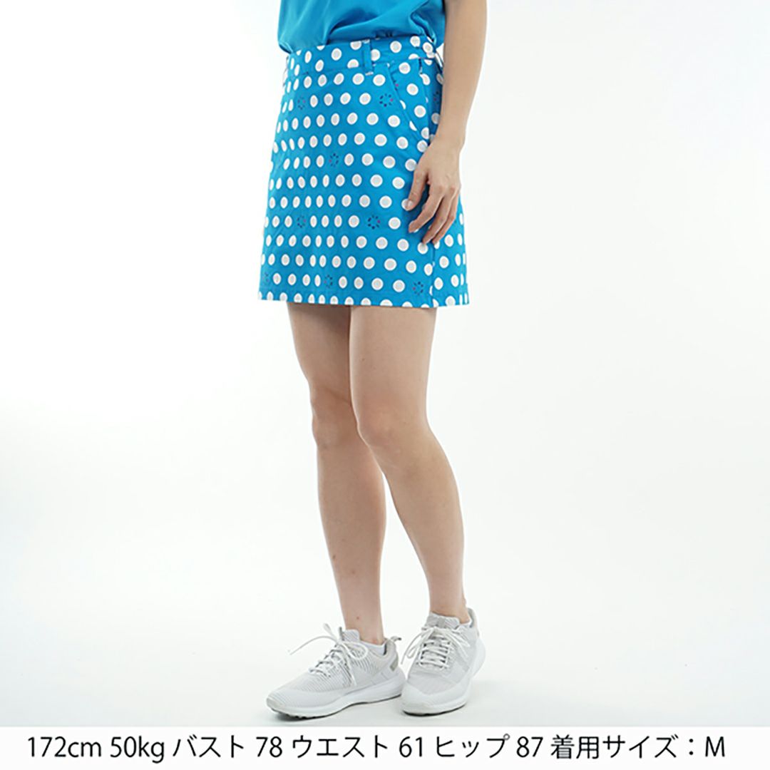 アドミラル ゴルフ Admiral GOLF レディース レディース ドライメッシュ ドットスカート ADLA534 詳細8