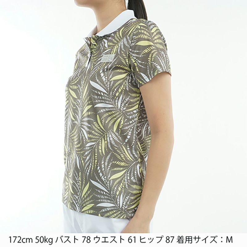 アドミラル ゴルフ Admiral GOLF レディース レディース ライトメッシュ リゾートポロシャツ ADLA536 詳細5