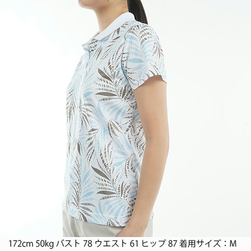 アドミラル ゴルフ Admiral GOLF レディース レディース ライトメッシュ リゾートポロシャツ ADLA536 詳細7