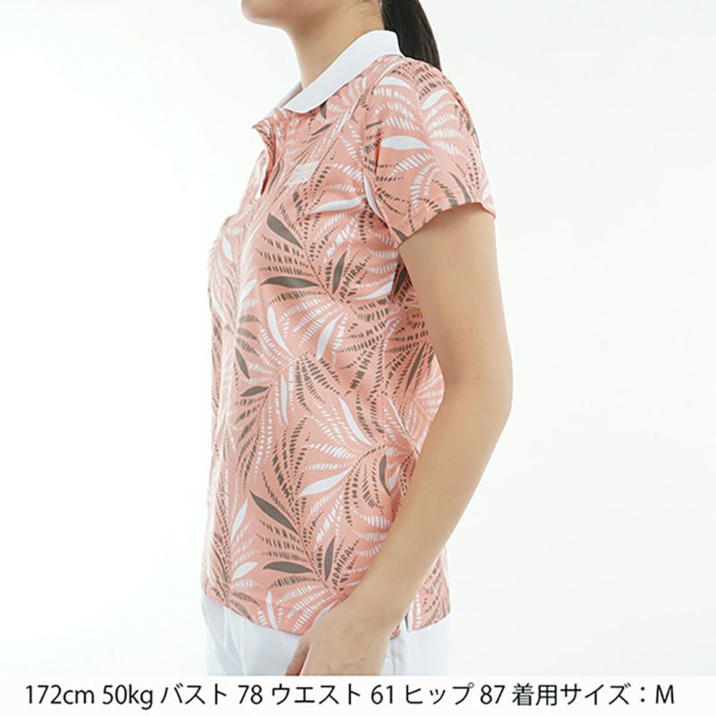 アドミラル ゴルフ Admiral GOLF レディース レディース ライトメッシュ リゾートポロシャツ ADLA536 詳細11