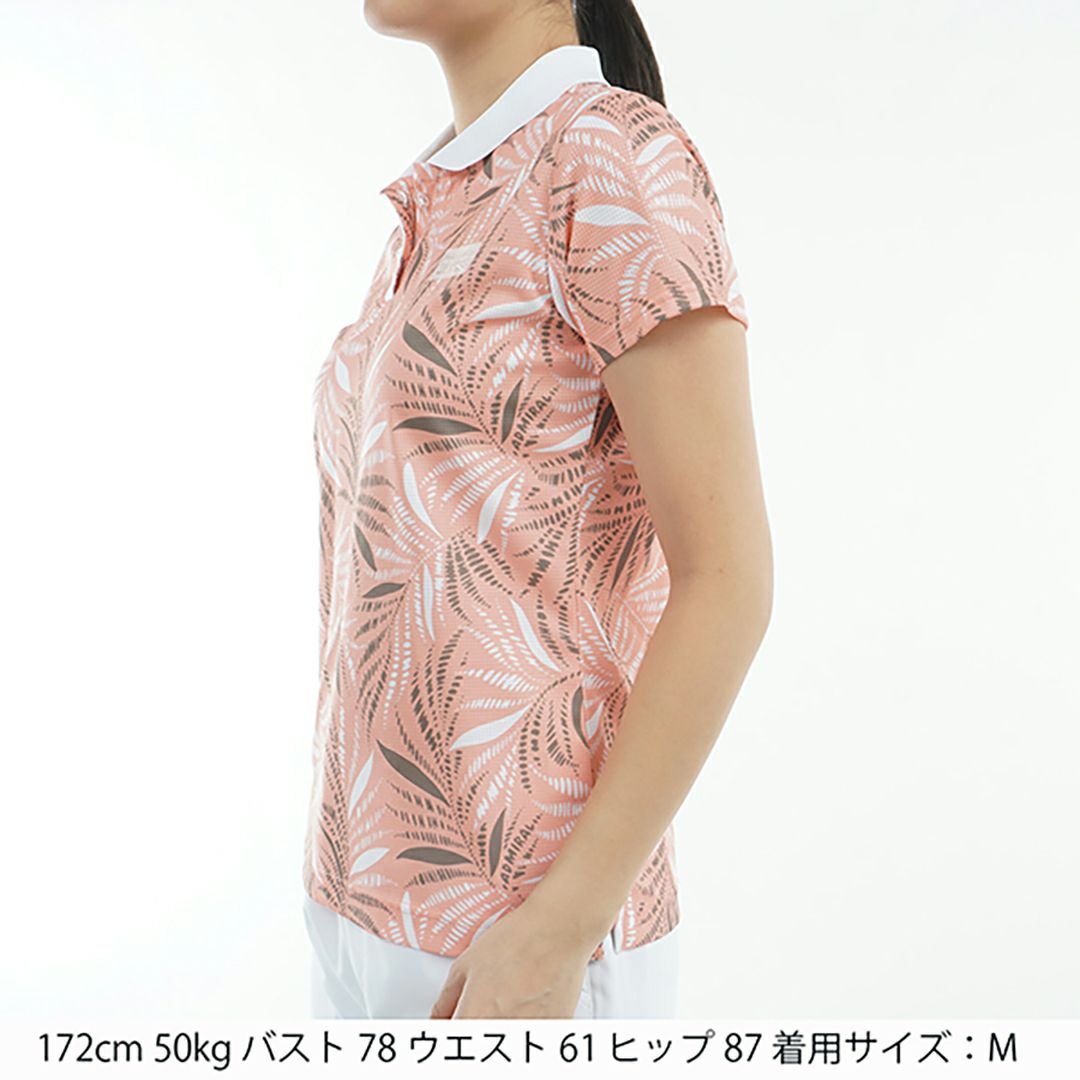 アドミラル ゴルフ Admiral GOLF レディース レディース ライトメッシュ リゾートポロシャツ ADLA536 詳細11