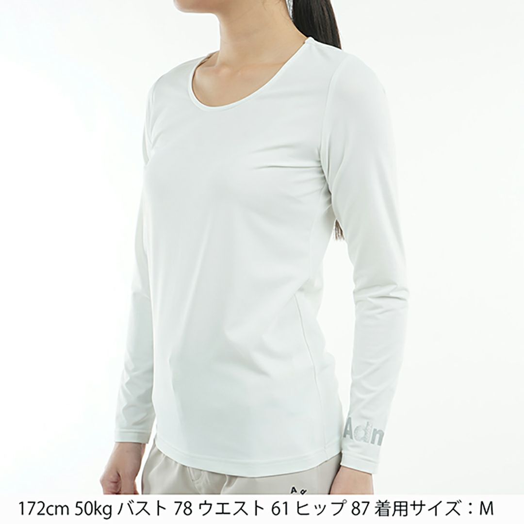 アドミラル ゴルフ Admiral GOLF レディース レディース 美ハダッチ　Uネックインナー ADLA538 詳細5