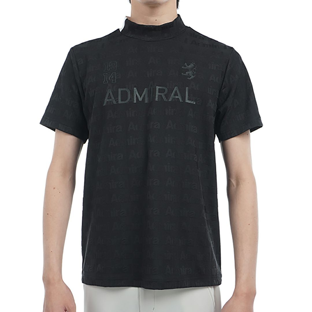 アドミラル ゴルフ Admiral GOLF メンズ メンズ ストライプジャガード モックネックシャツ ADMA501 詳細3