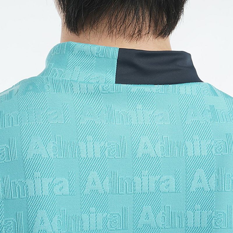 アドミラル ゴルフ Admiral GOLF メンズ メンズ ストライプジャガード モックネックシャツ ADMA501 詳細16