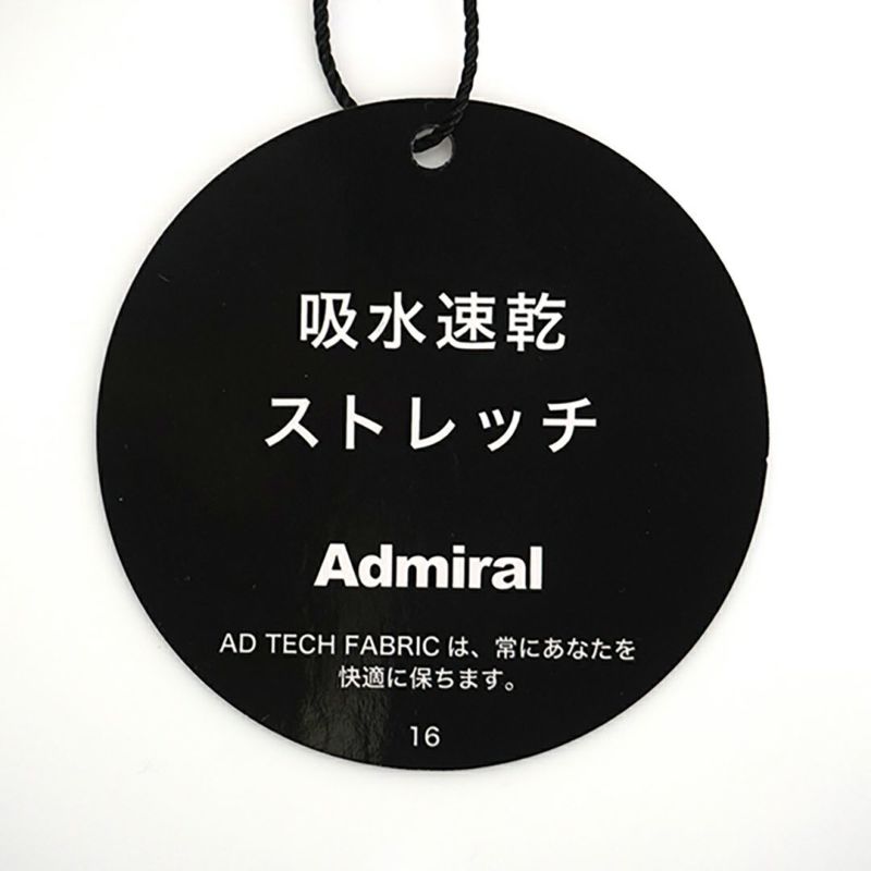 アドミラル ゴルフ Admiral GOLF メンズ メンズ ストライプジャガード モックネックシャツ ADMA501 詳細18