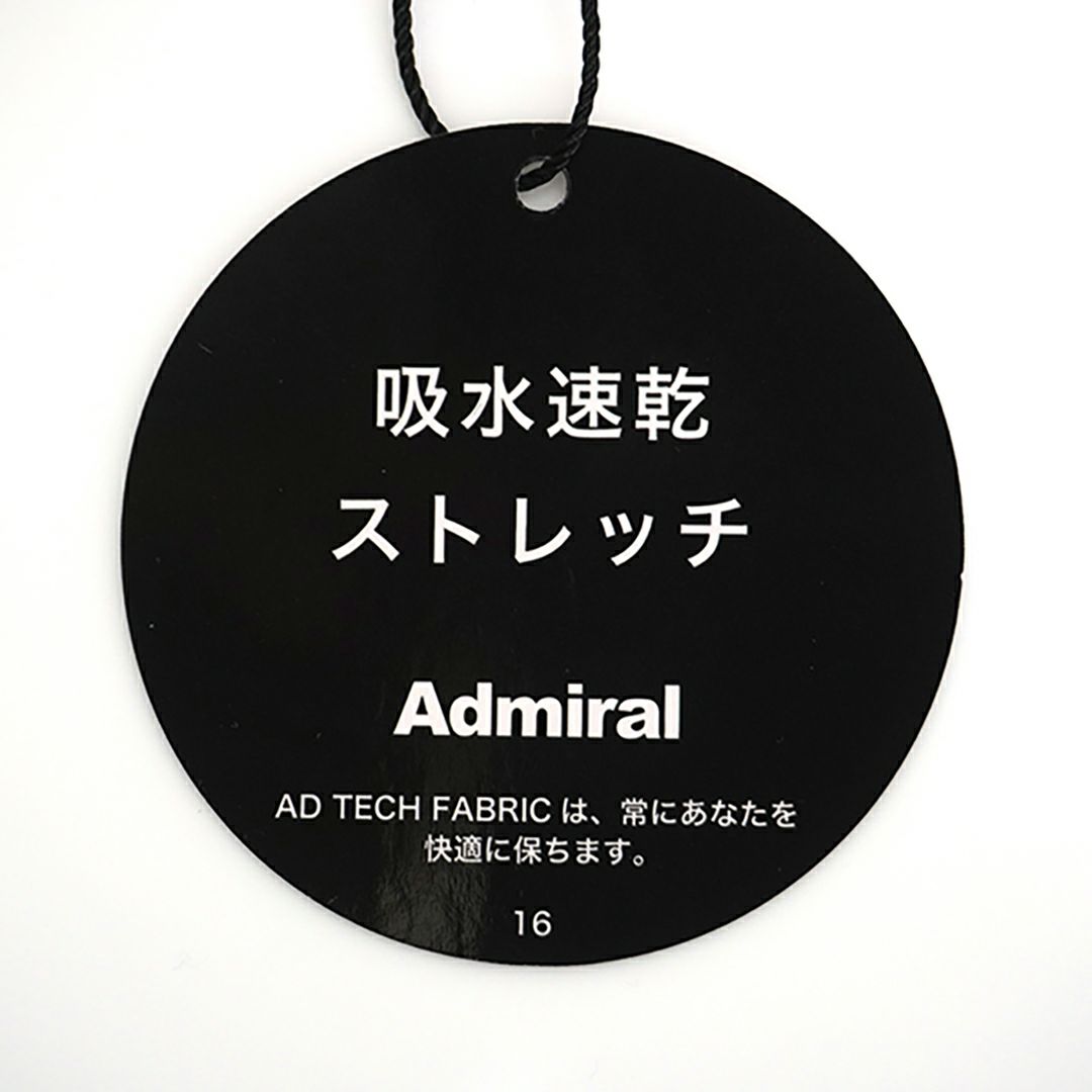 アドミラル ゴルフ Admiral GOLF メンズ メンズ ストライプジャガード モックネックシャツ ADMA501 詳細18