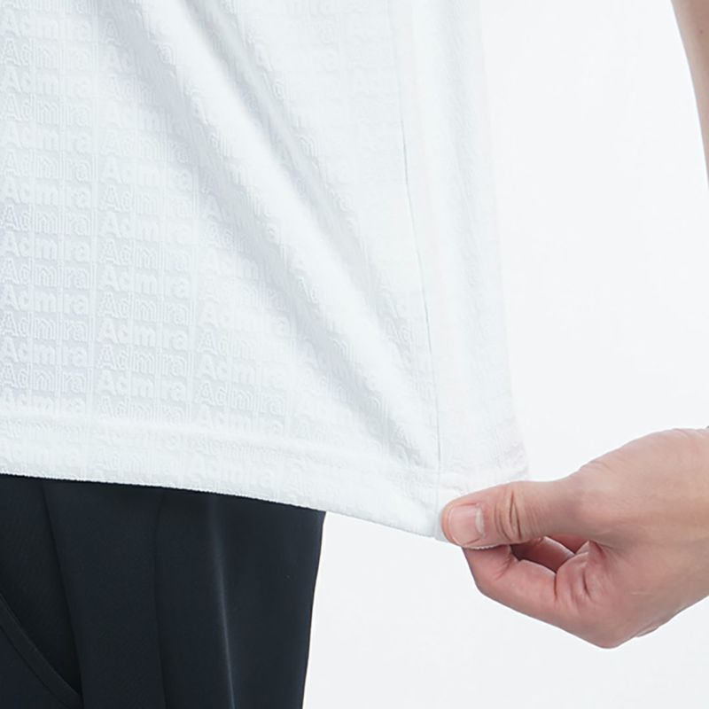 アドミラル ゴルフ Admiral GOLF メンズ メンズ ロゴジャガード ポロシャツ ADMA502 詳細12