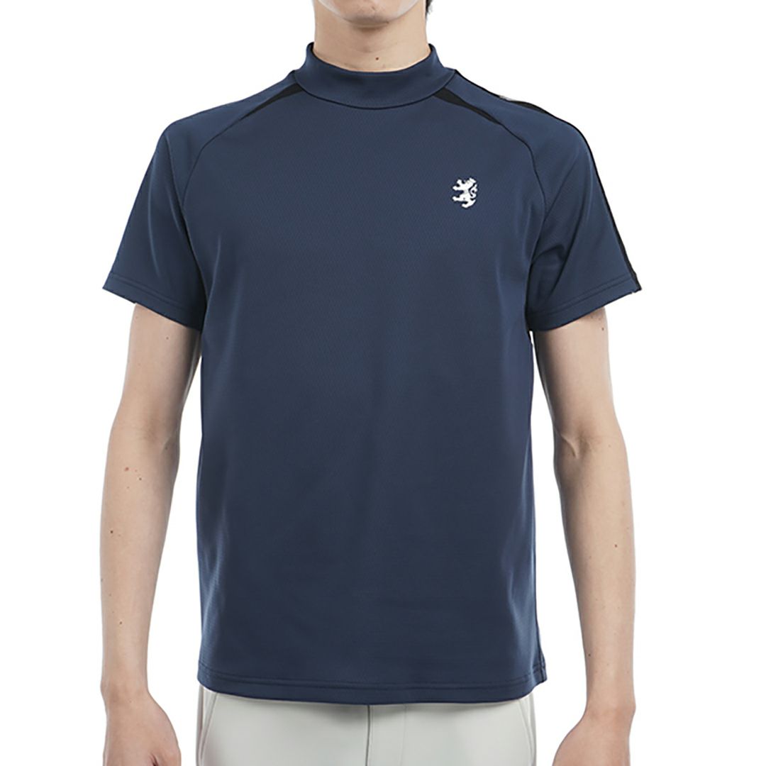 アドミラル ゴルフ Admiral GOLF メンズ メンズ カラタッチ アスレティックモックネックシャツ ADMA503 詳細1