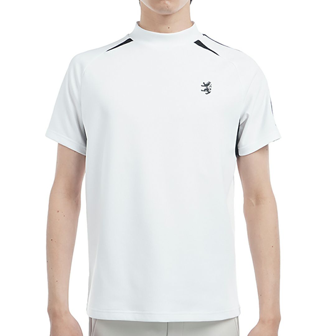 アドミラル ゴルフ Admiral GOLF メンズ メンズ カラタッチ アスレティックモックネックシャツ ADMA503 詳細2