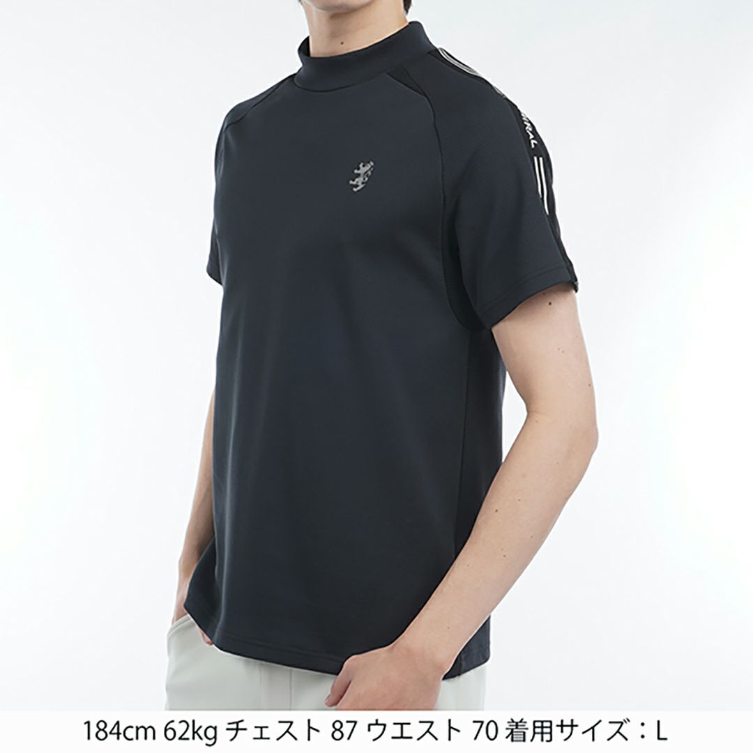 アドミラル ゴルフ Admiral GOLF メンズ メンズ カラタッチ アスレティックモックネックシャツ ADMA503 詳細9