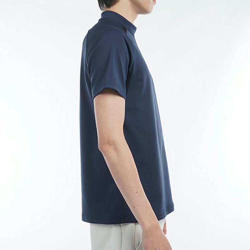 アドミラル ゴルフ Admiral GOLF メンズ メンズ カラタッチ アスレティックモックネックシャツ ADMA503 詳細14