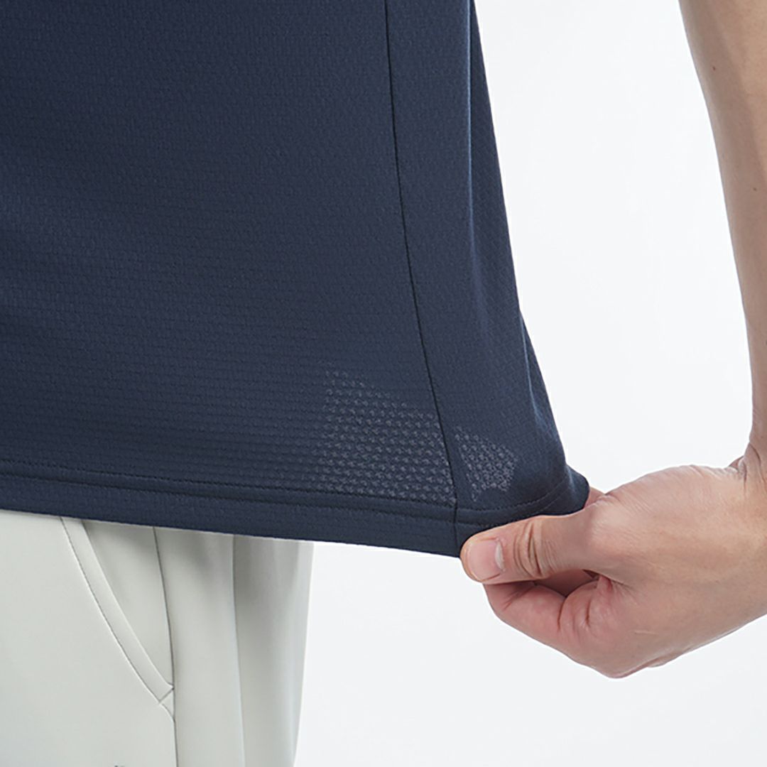 アドミラル ゴルフ Admiral GOLF メンズ メンズ カラタッチ アスレティックモックネックシャツ ADMA503 詳細15