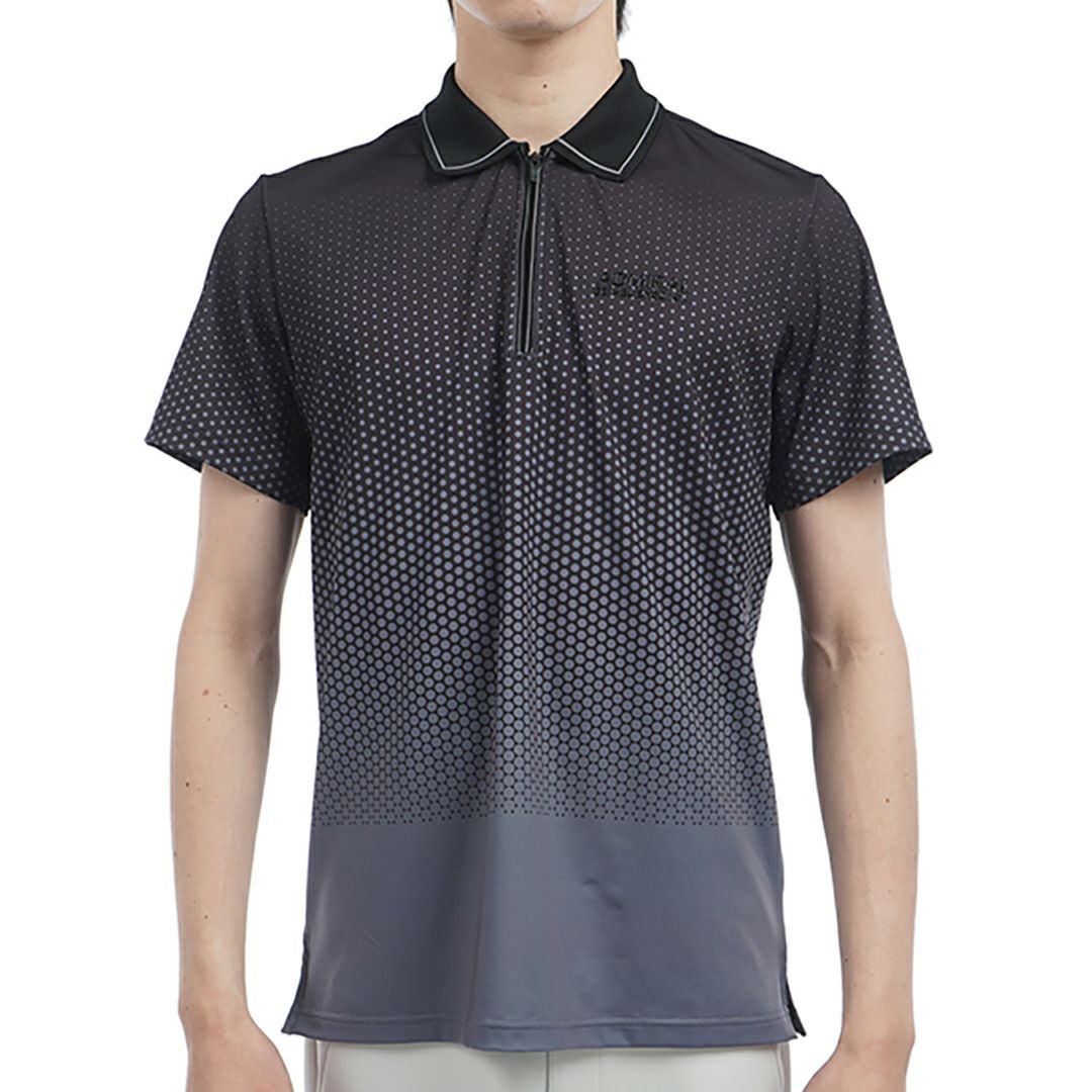 アドミラル ゴルフ Admiral GOLF メンズ メンズ ドットグラデーション ハーフジップポロ ADMA504 詳細2