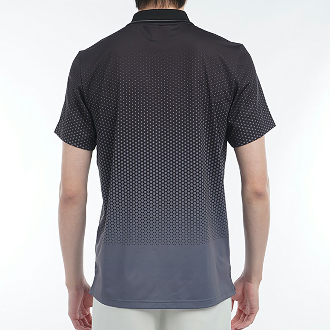 アドミラル ゴルフ Admiral GOLF メンズ メンズ ドットグラデーション ハーフジップポロ ADMA504 詳細7
