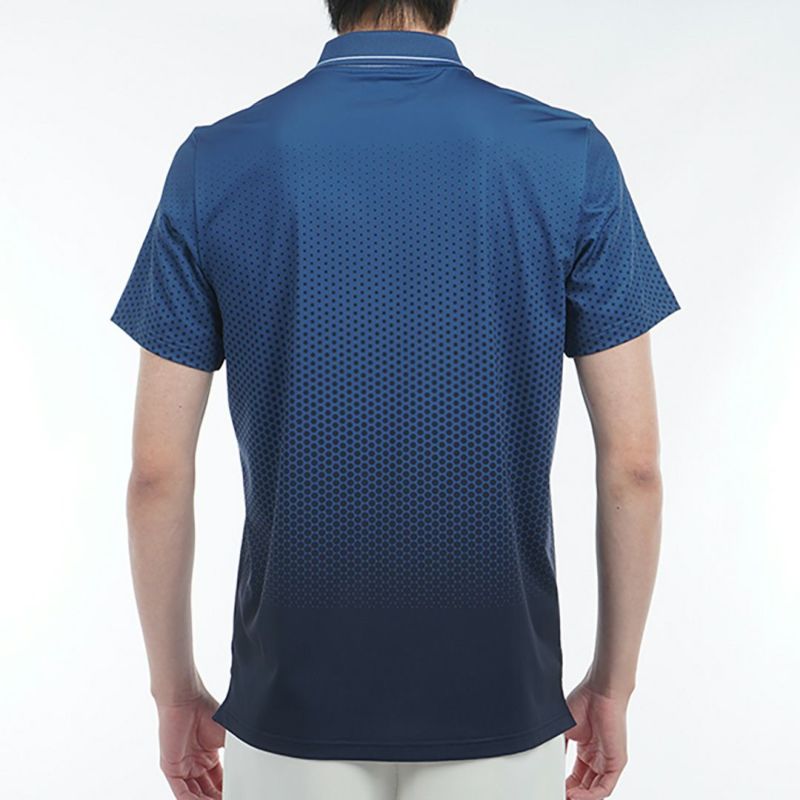 アドミラル ゴルフ Admiral GOLF メンズ メンズ ドットグラデーション ハーフジップポロ ADMA504 詳細9