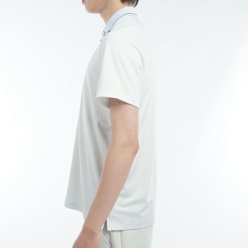 アドミラル ゴルフ Admiral GOLF メンズ メンズ ドットグラデーション ハーフジップポロ ADMA504 詳細10