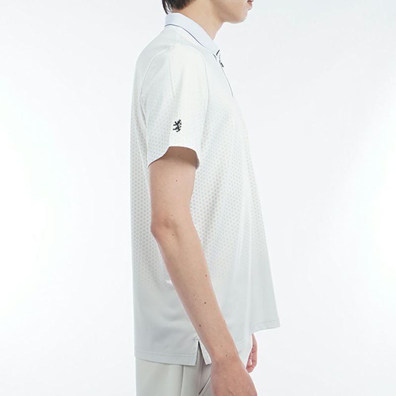 アドミラル ゴルフ Admiral GOLF メンズ メンズ ドットグラデーション ハーフジップポロ ADMA504 詳細11