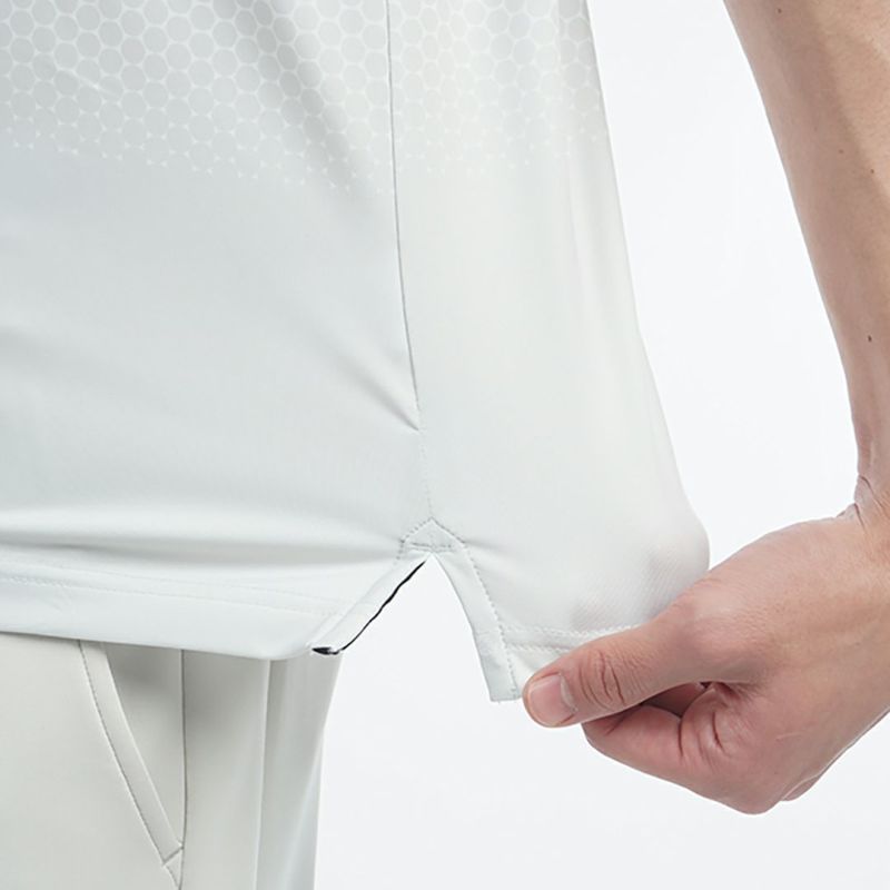 アドミラル ゴルフ Admiral GOLF メンズ メンズ ドットグラデーション ハーフジップポロ ADMA504 詳細12