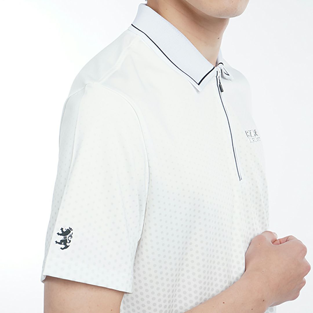 アドミラル ゴルフ Admiral GOLF メンズ メンズ ドットグラデーション ハーフジップポロ ADMA504 詳細13