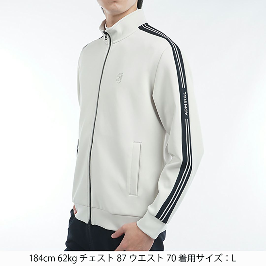 アドミラル ゴルフ Admiral GOLF メンズ メンズ アスレティック トラックジャケット ADMA505 詳細4