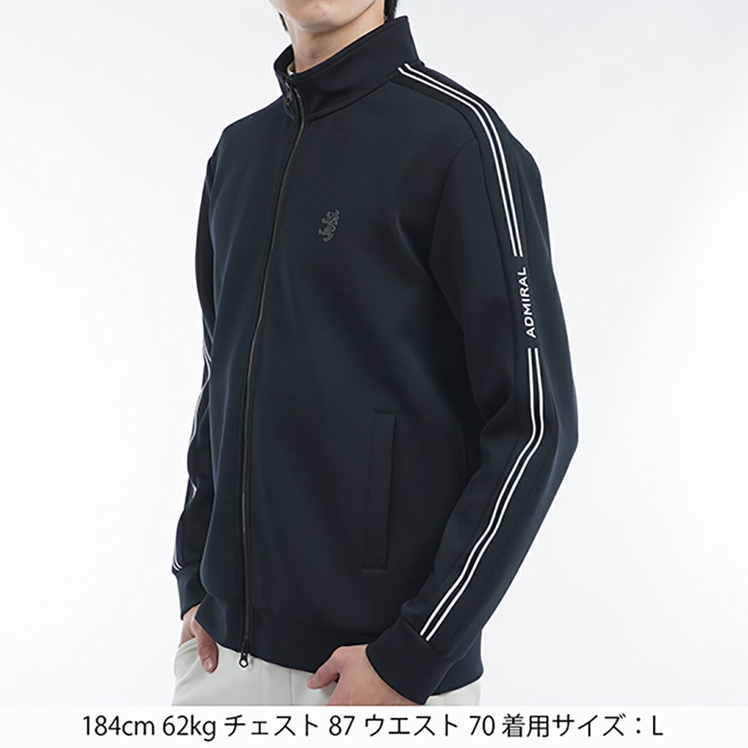 アドミラル ゴルフ Admiral GOLF メンズ メンズ アスレティック トラックジャケット ADMA505 詳細6