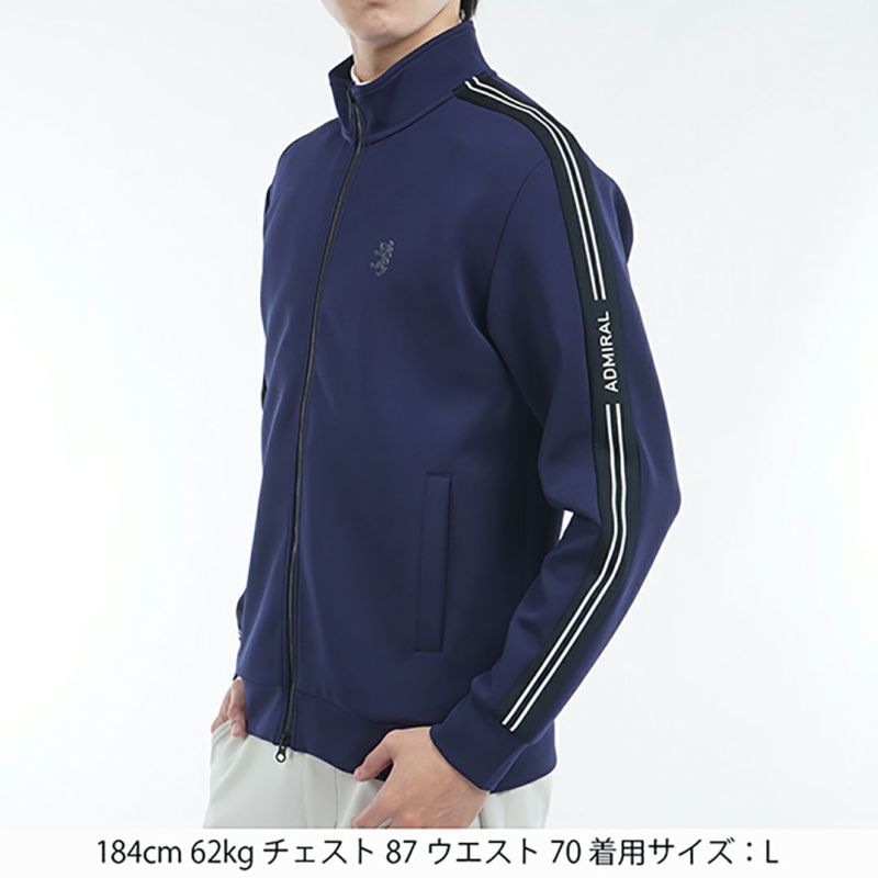 アドミラル ゴルフ Admiral GOLF メンズ メンズ アスレティック トラックジャケット ADMA505 詳細8
