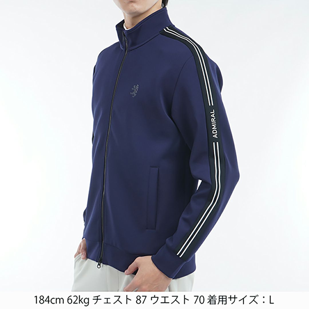アドミラル ゴルフ Admiral GOLF メンズ メンズ アスレティック トラックジャケット ADMA505 詳細8