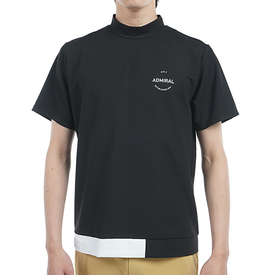 アドミラル ゴルフ Admiral GOLF メンズ メンズ ミニワッフル モックネックシャツ ADMA507 詳細3