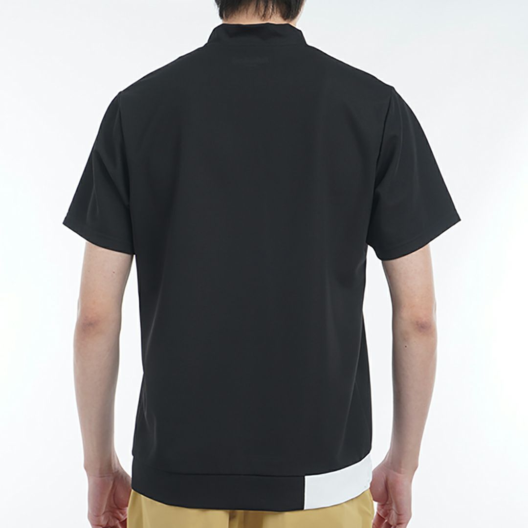 アドミラル ゴルフ Admiral GOLF メンズ メンズ ミニワッフル モックネックシャツ ADMA507 詳細9