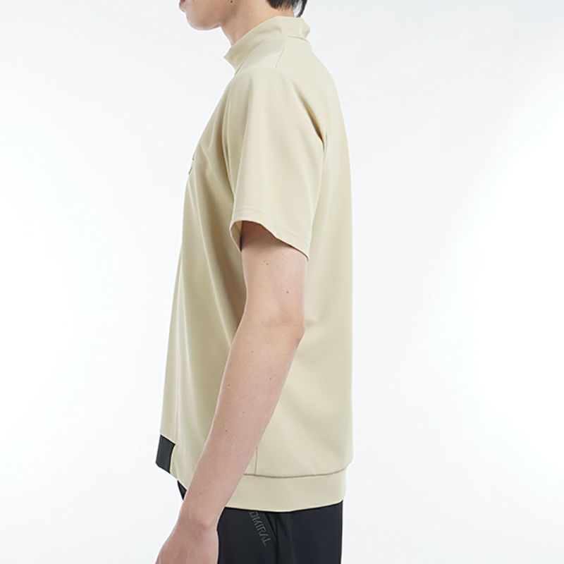 アドミラル ゴルフ Admiral GOLF メンズ メンズ ミニワッフル モックネックシャツ ADMA507 詳細10