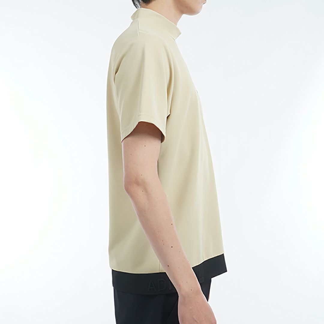 アドミラル ゴルフ Admiral GOLF メンズ メンズ ミニワッフル モックネックシャツ ADMA507 詳細11