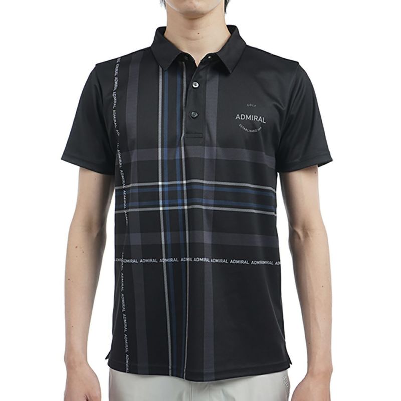 アドミラル ゴルフ Admiral GOLF メンズ メンズ チェックプリント シャツ ADMA508 詳細2