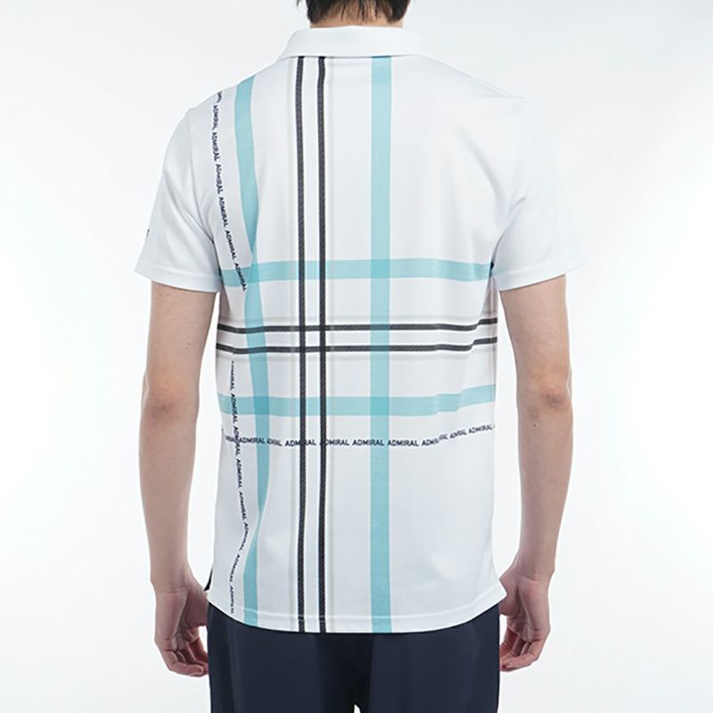 アドミラル ゴルフ Admiral GOLF メンズ メンズ チェックプリント シャツ ADMA508 詳細6