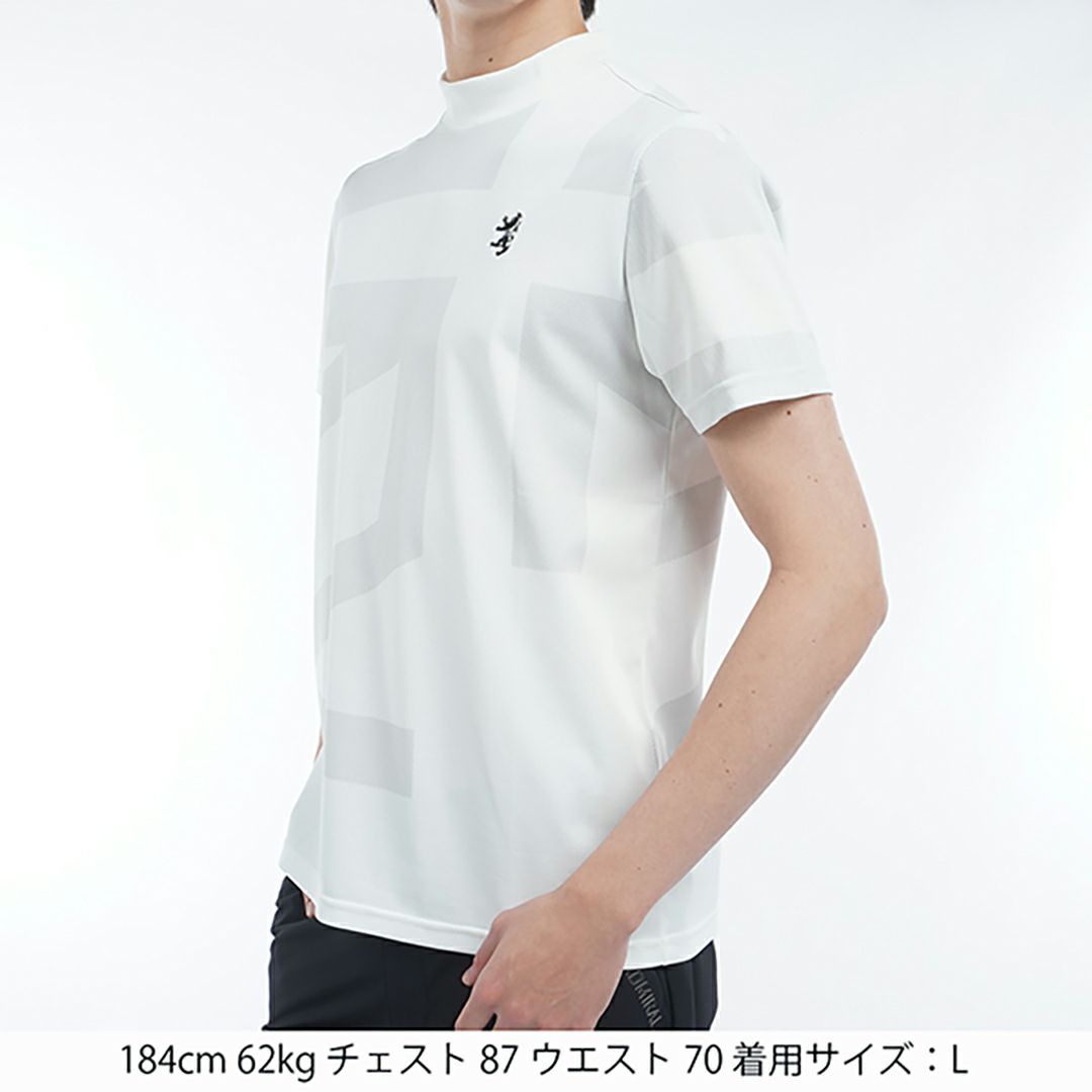 アドミラル ゴルフ Admiral GOLF メンズ メンズ UJモックネックシャツ ADMA509 詳細6