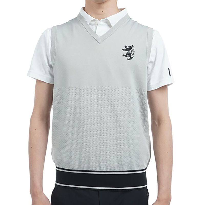 アドミラル ゴルフ Admiral GOLF メンズ メンズ ポリエステル ニットベスト ADMA512 詳細1