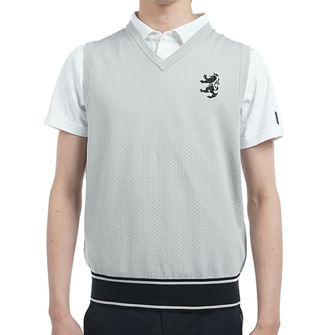 アドミラル ゴルフ Admiral GOLF メンズ メンズ ポリエステル ニットベスト ADMA512 詳細1