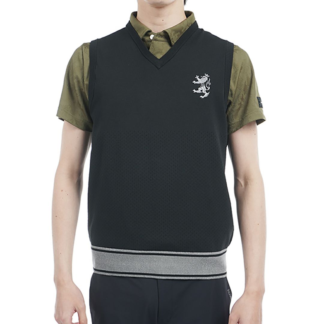 30％OFF】[アドミラル ゴルフ]メンズ ポリエステル ニットベスト