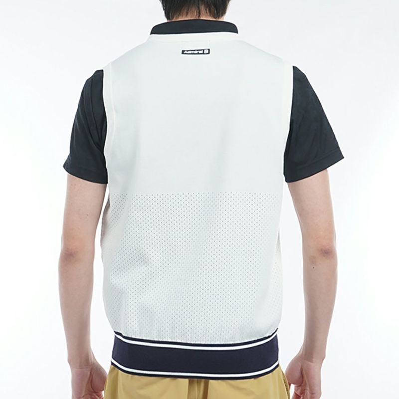 アドミラル ゴルフ Admiral GOLF メンズ メンズ ポリエステル ニットベスト ADMA512 詳細7