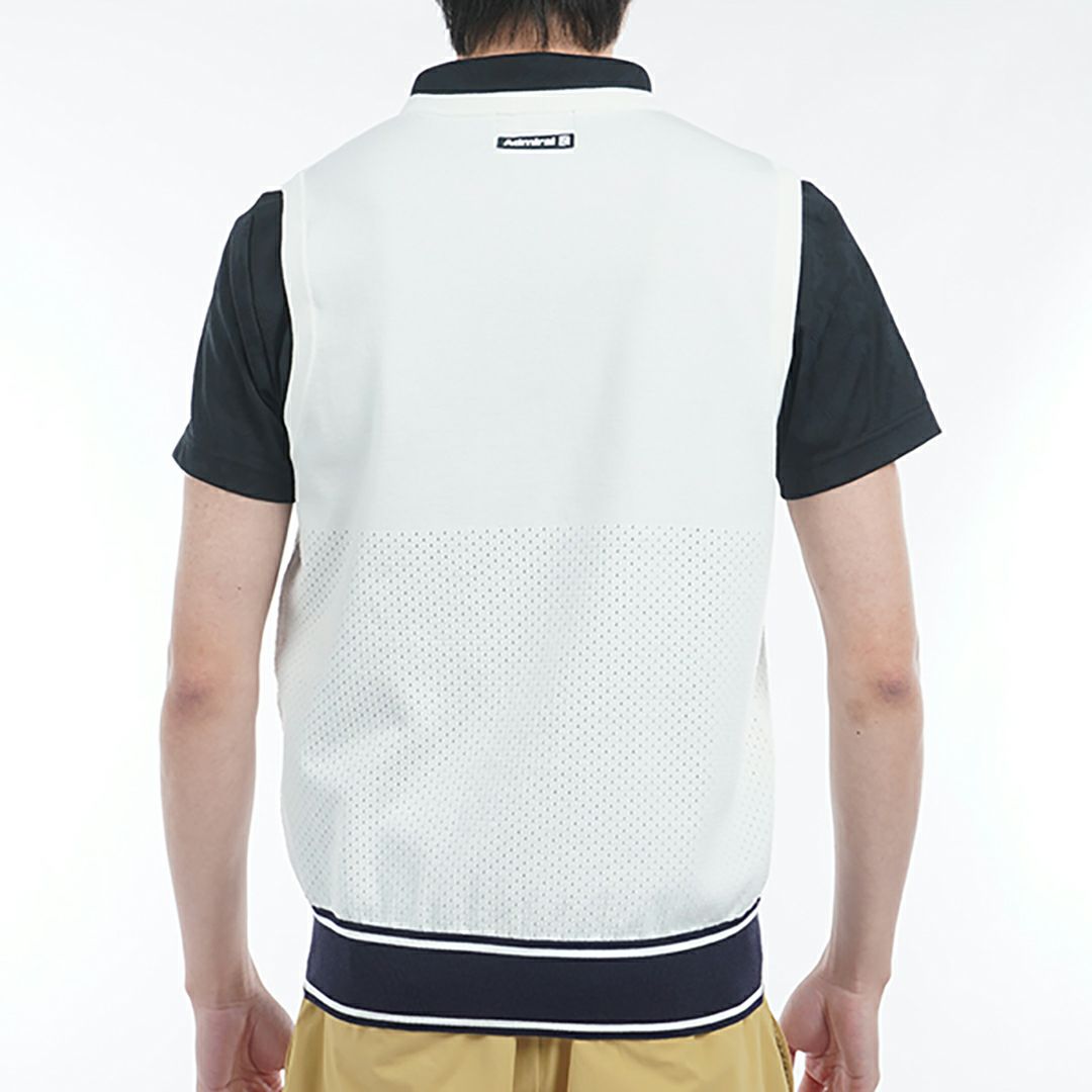 アドミラル ゴルフ Admiral GOLF メンズ メンズ ポリエステル ニットベスト ADMA512 詳細7