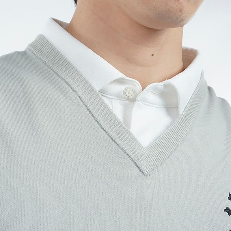 アドミラル ゴルフ Admiral GOLF メンズ メンズ ポリエステル ニットベスト ADMA512 詳細14