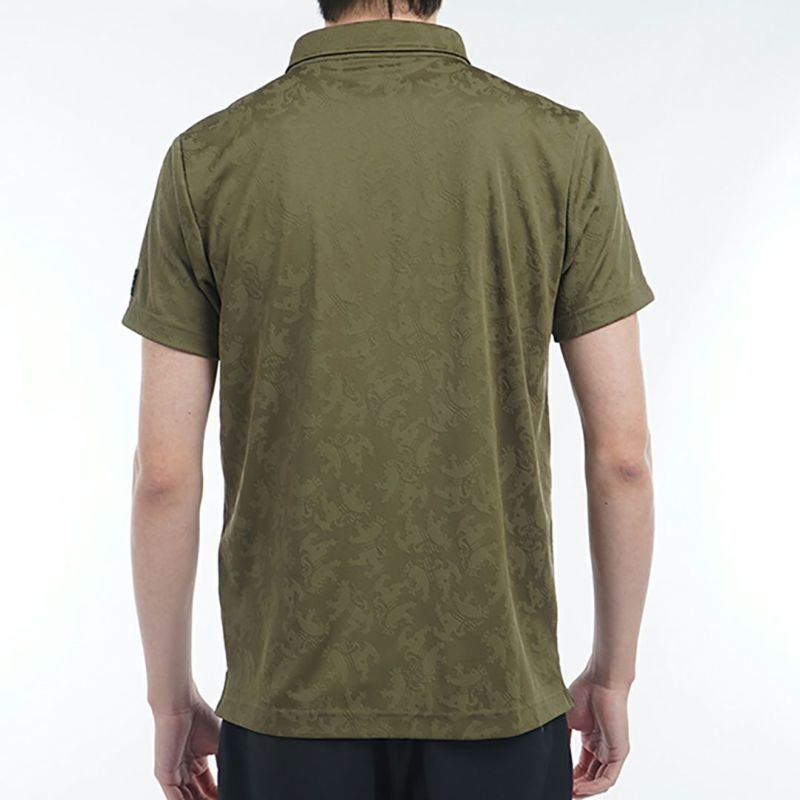 アドミラル ゴルフ Admiral GOLF メンズ メンズ ランパント ジャガードシャツ ADMA513 詳細6