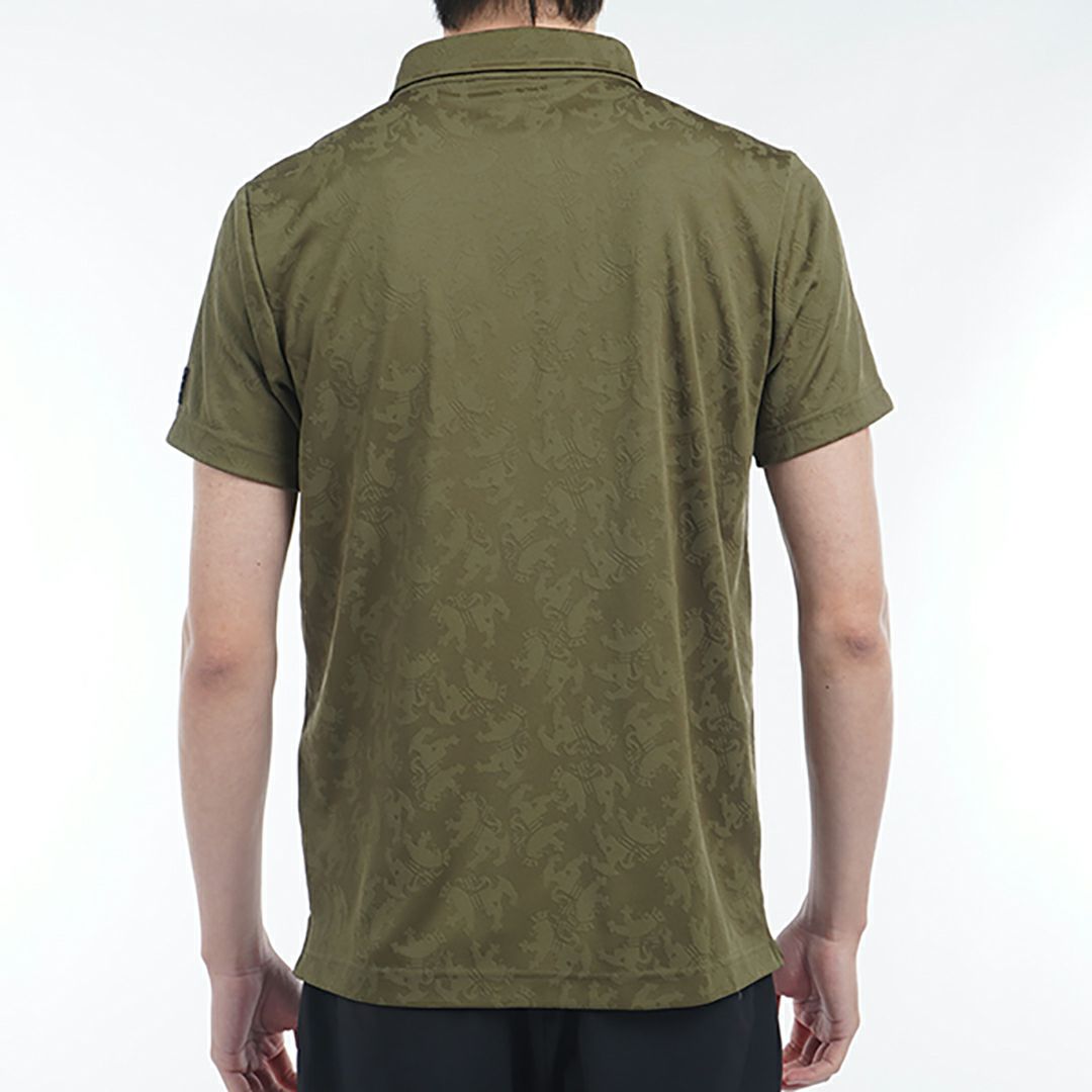 アドミラル ゴルフ Admiral GOLF メンズ メンズ ランパント ジャガードシャツ ADMA513 詳細6