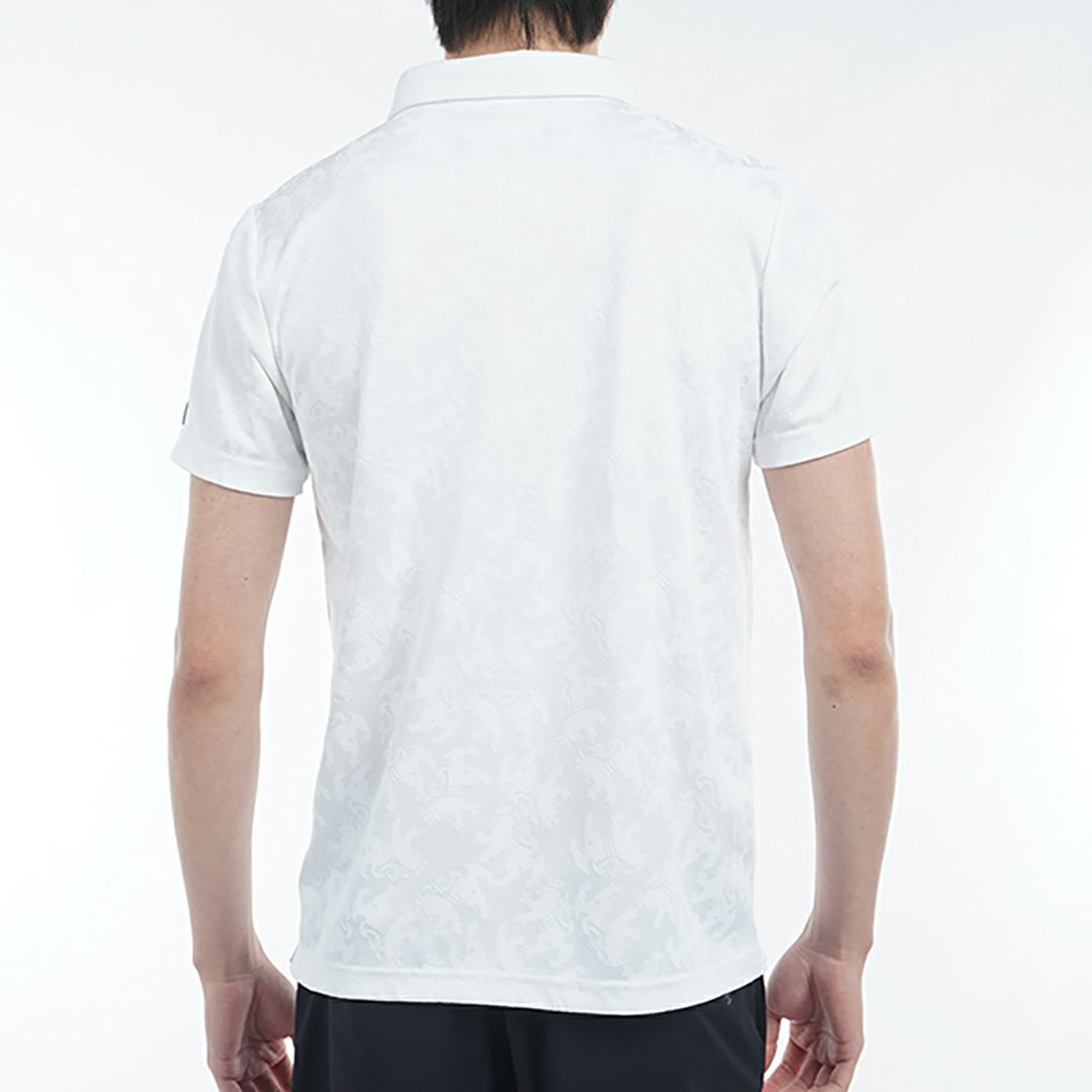 アドミラル ゴルフ Admiral GOLF メンズ メンズ ランパント ジャガードシャツ ADMA513 詳細8